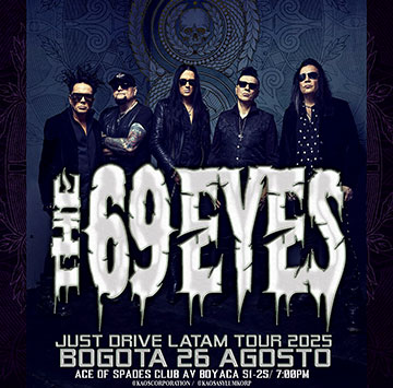 The 69 Eyes en Bogotá
